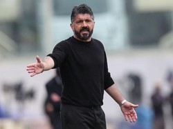 Seusai meninggalkan AC Milan, Gennaro Gattuso pernah menjadi pemain-pelatih di FC Sion (Swiss) selama kurang dari tiga bulan pada 2013. Ini menjadi debut manajerialnya di lapangan hijau. Sekarang ia melatih Valencia. Foto: Getty Images/Gabriele Maltinti