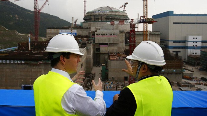 Penampakan PLTN Taishan China yang Mengalami Kerusakan PLTN Taishan China dilaporkan mengalami kerusakan. Meski mengakui adanya kerusakan di tangki penyimpan uranium, China membantah adanya kebocoran radio aktif.