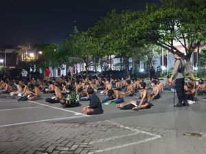 Puluhan Bonek Diamankan Gegara Langgar Prokes Saat Rayakan Ultah Persebaya