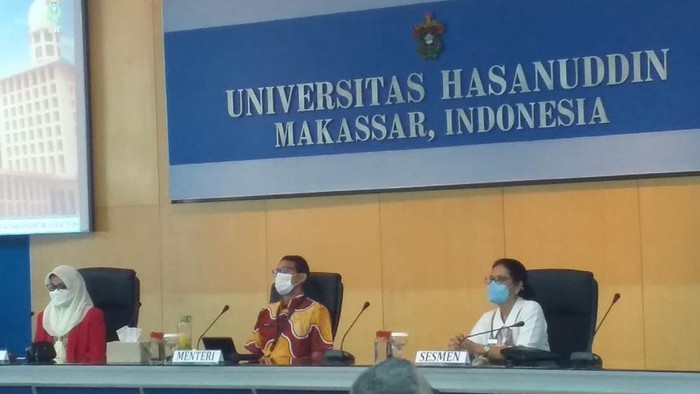 Sandiaga Uno di Unhas, Makassar.