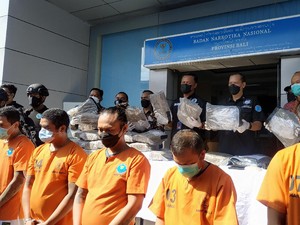 BNN Bongkar Jaringan Narkoba Lapas Kerobokan, Sita 50 Kg Ganja