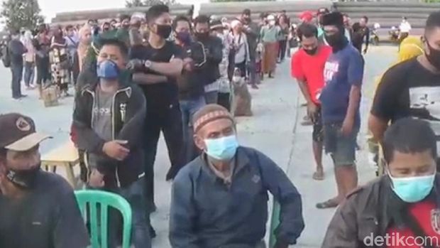 tes swab di pelabuhan jangkar bondowoso