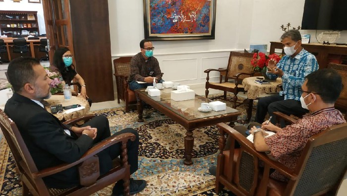Wagub Sumut Ijeck bertemu perwakilan Ombudsman Sumut (Foto: Istimewa)