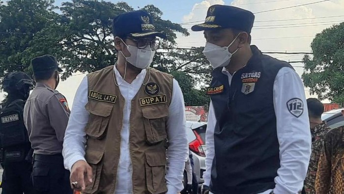 Wali Kota Surabaya Eri Cahyadi dan Bupati Bangkalan