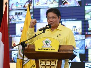 Ditanya soal Pilpres 2024, Airlangga: Nyambut Gawe Dhisik