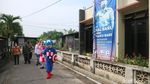Captain America Turun Tangan Ajak Warga Kudus Vaksin