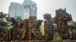 Dekorasi Jakarta Bangkit Percantik Kawasan Patung Kuda