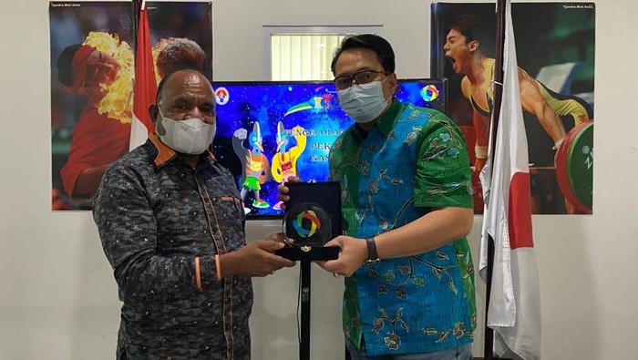LPDUK dan Panitia Besar Pekan Paralimpik Nasional (Peparnas) XVI 2021 Papua menandatangani MoU terkait dana komersial Peparnas XVI Papua.
