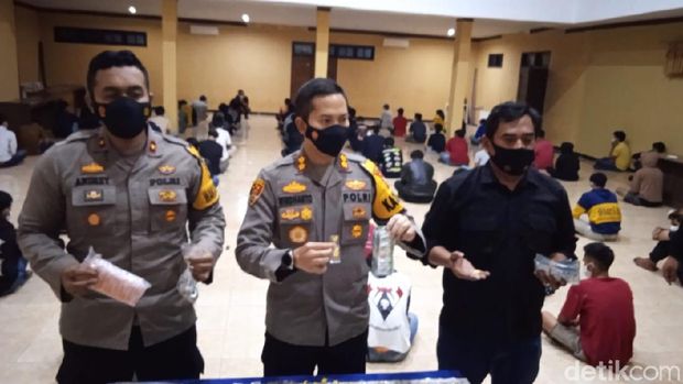 Polres Garut Amankan Penikmat 'Pil Setan'