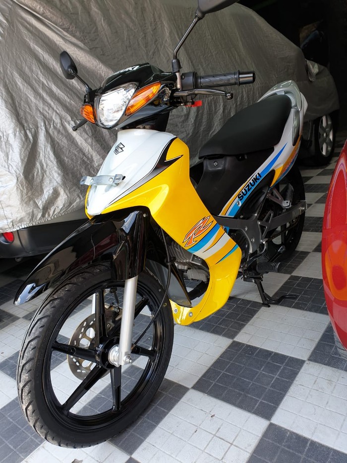 Restorasi Suzuki Satria R LSC