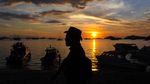 Pesona Sunset Labuan Bajo Bikin Jatuh Cinta Gaes
