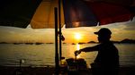 Pesona Sunset Labuan Bajo Bikin Jatuh Cinta Gaes