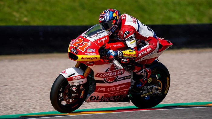 Fabio Di Giannantonio dan rider tim-tim Indonesia berburu podium di Moto2 yang berlangsung di Jerman.