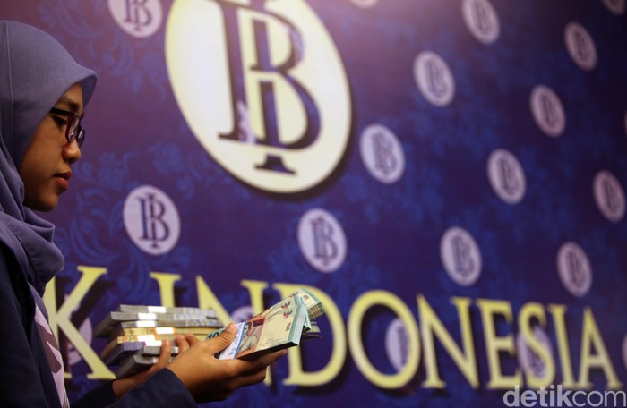 Ilustrasi Bank Indonesia, Logo Bank Indonesia, bank indonesia, ilustrasi uang, penukaran uang, ilustrasi penukaran uang