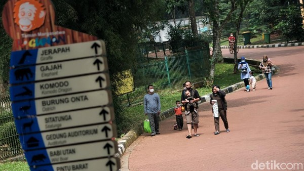 Taman Margasatwa Ragunan kerap jadi destinasi wisata andalan warga Ibu Kota saat libur panjang maupun libur akhir pekan. Taman Margasatwa Ragunan kerap jadi destinasi wisata andalan warga Ibu Kota saat libur panjang maupun libur akhir pekan.