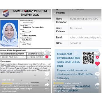 Kisah Robertha Febriana Putri, 7 kali gagal masuk PTN.