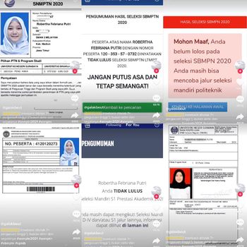 Kisah Robertha Febriana Putri, 7 kali gagal masuk PTN.