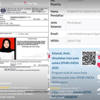 Kisah Robertha Febriana Putri, 7 kali gagal masuk PTN.