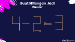 Otak Kamu Encer? Puzzle Batang Korek Api Ini Menguji Kreativitas