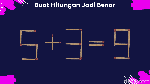 Otak Kamu Encer? Puzzle Batang Korek Api Ini Menguji Kreativitas