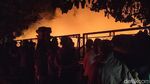 Kobaran Api yang Ludeskan Pasar Leles Garut