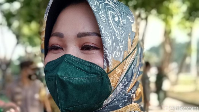 Bupati Klaten Sri Mulyani. Foto diambil Senin (21/6/2021)