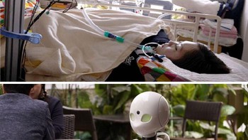 Salah satu kafe di Jepang mempekerjakan orang lumpuh untuk mengontrol server robot agar tetap menghasilkan uang.  Foto: Boredpanda