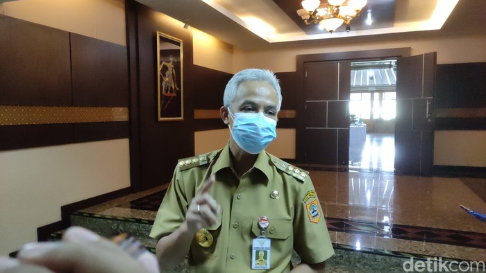 Gubernur Jateng Ganjar Pranowo, Senin (21/6/2021).