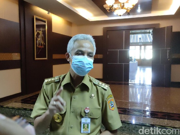 Gubernur Jateng Ganjar Pranowo, Senin (21/6/2021).