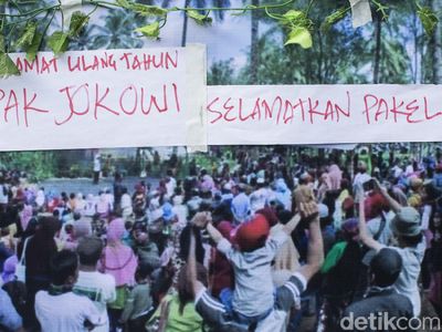 HUT Jokowi Dari Petani Banyuwangi yang Terjerat Konflik Agraria