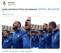Italia tampil sempurna di fase grup Euro 2020 dengan menang beruntun dan tanpa kebobolan.