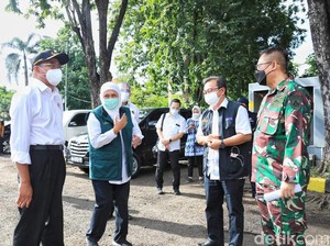 Menko PMK Sebut Penanganan COVID-19 di Bangkalan Relatif Mudah