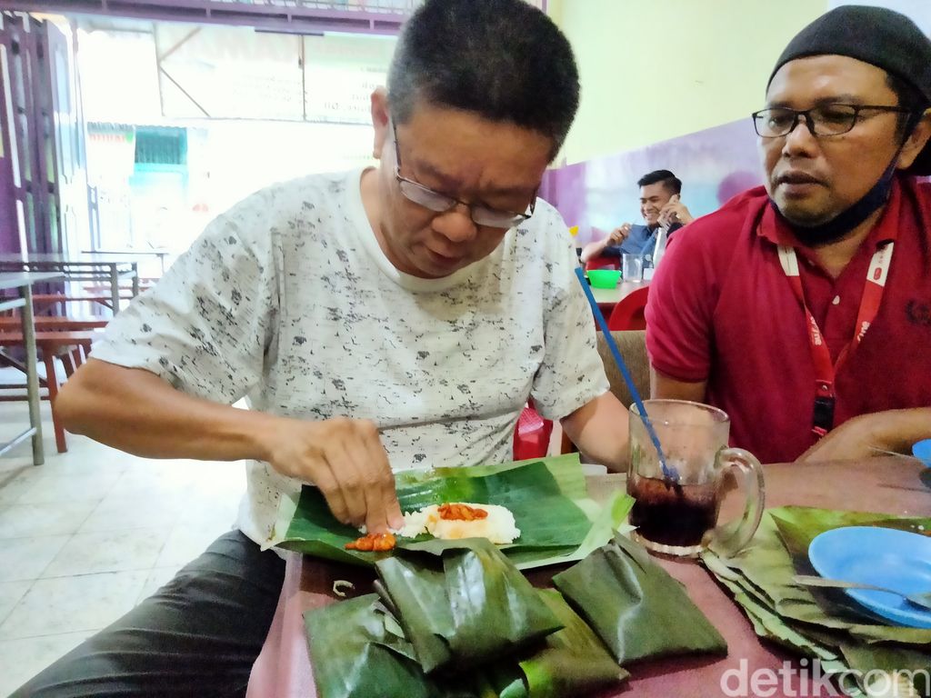 Cuma Rp 3 Ribu! Nasi Lemak Kamal Tanjungbalai Tersohor hingga Malaysia