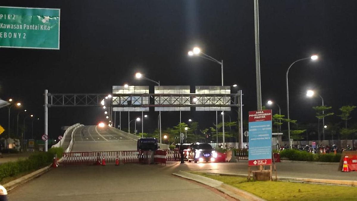 Pembatasan di DKI Berlaku, Jembatan Menuju PIK 2 Jakut Ditutup