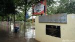 RPTRA Taman Jangkrik Terendam Imbas Hujan Deras