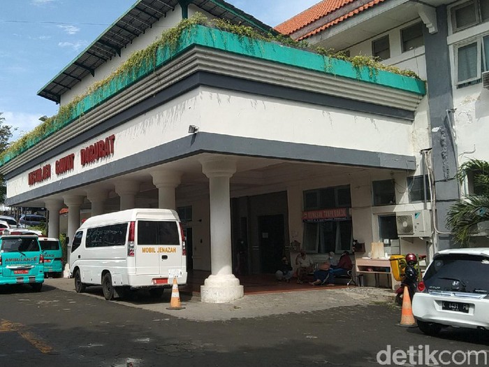 Suasana RSUD dr R Soetrasno Rembang, Senin (21/6/2021).