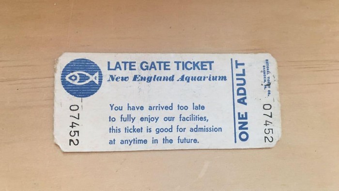 Tiket tua taman rekreasi New England Aquarium