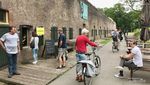 Foto: Tour Sepeda Melewati Benteng Pertahanan ala Belanda