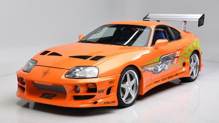 Toyota Supra yang pernah disetir Paul Walker Toyota Supra yang pernah disetir Paul Walker laku terjual Rp 7,95 miliar.
