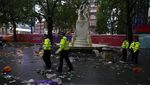 Waduh! Sampah Penuhi Jalanan London Usai Euro 2020