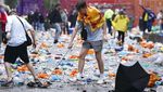 Waduh! Sampah Penuhi Jalanan London Usai Euro 2020