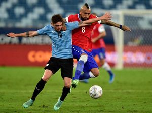 Hasil Copa America 2021: Uruguay Vs Chile Berakhir 1-1