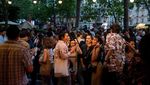 Corona Mereda, Warga Paris Asyik Hadiri Festival Musik Tanpa Masker