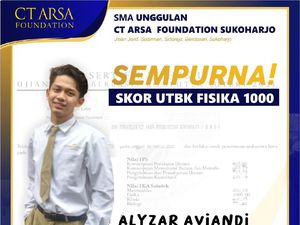 Rahasia 2 Siswa CT Arsa Raih Nilai Sempurna SBMPTN, Ada yang Dijuluki Einstein