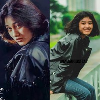 Berdasarkan penelusuran Wolipop diketahui wanita yang viral mirip Nike Ardilla itu merupakan model pemotretan seorang fotografer bernama Taufik Akbar. Saat dikonfirmasi Wolipop, Taufik mengatakan jika wanita yang disebut mirip Nike itu bernama Siti Aisyah Mardhiya Amilia atau akrab disapa Amel. Foto: Dok. Instagram @iamaugustsap & @nikeardillaofficial.