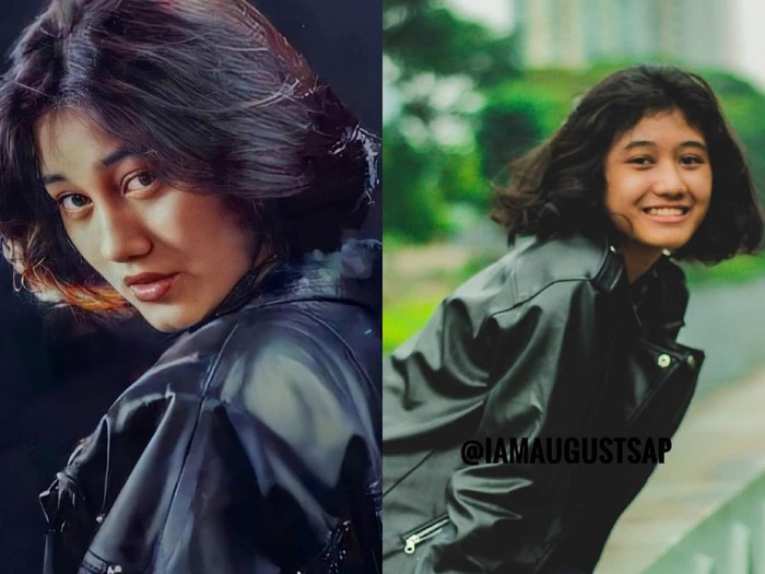 Foto Siti Aisyah Mardhiya Amilia yang mirip dengan Nike Ardilla. Foto Siti Aisyah Mardhiya Amilia yang mirip dengan Nike Ardilla.