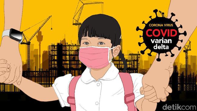 Ilustrasi Virus Corona, Covid 19