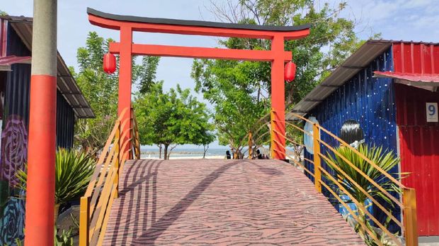 Destinasi wisata di Pulau Untung Jawa, Kepulauan Seribu.