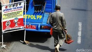 Satpol PP Jakpus Hentikan Razia Masker Usai Adanya Pelonggaran