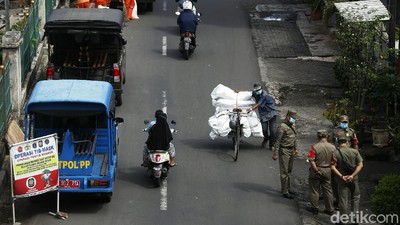 Kasus Corona RI Tembus 2 Juta, Jakarta Gencarkan Razia Masker
